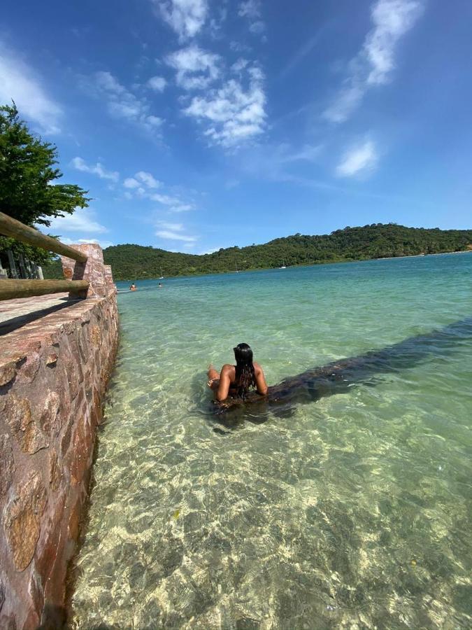 Bela casa na praia Madre de Deus Bahia Bagian luar foto